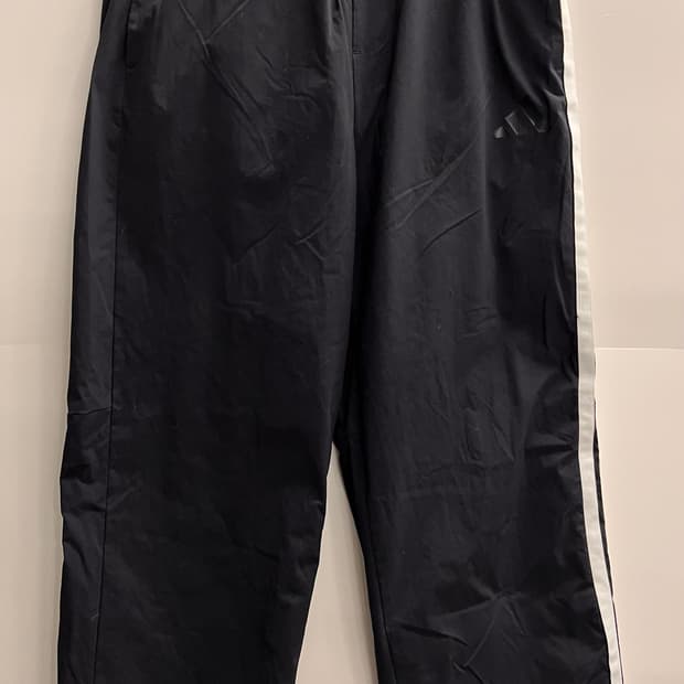 아디다스 3선 트레이닝 와이드 팬츠 XL