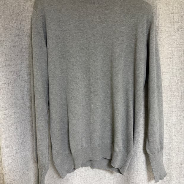 44 윌리엄로키 코튼 크루넥 풀오버 그레이