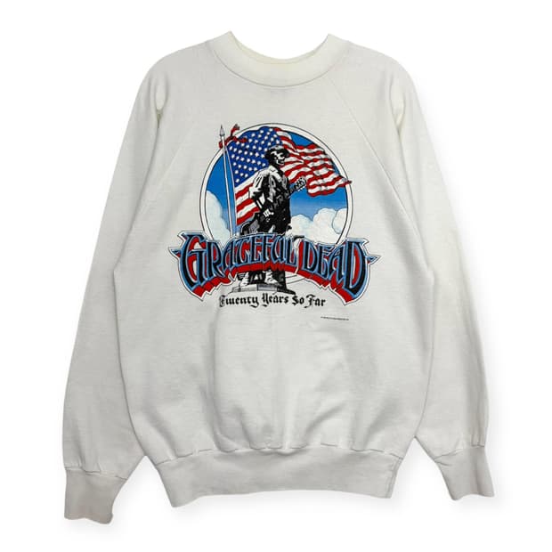80s 그레이트풀데드 투어 밴드 스웻셔츠 맨투맨 티셔츠