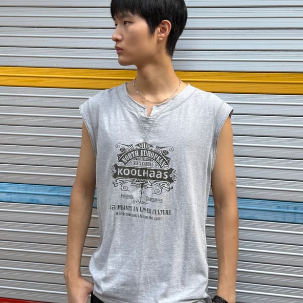 Koolhaas sleeveless shirt