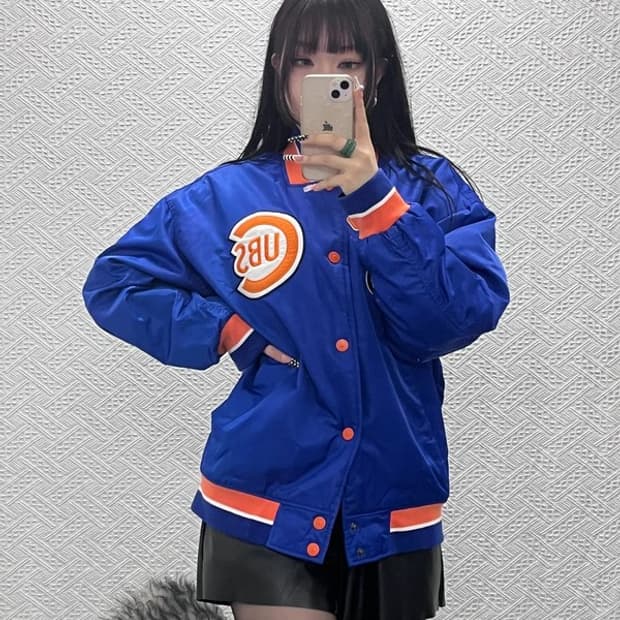 MLB 시카고 컵스 쿠퍼스 펑크키치 몬스터 바시티자켓 95 C10506