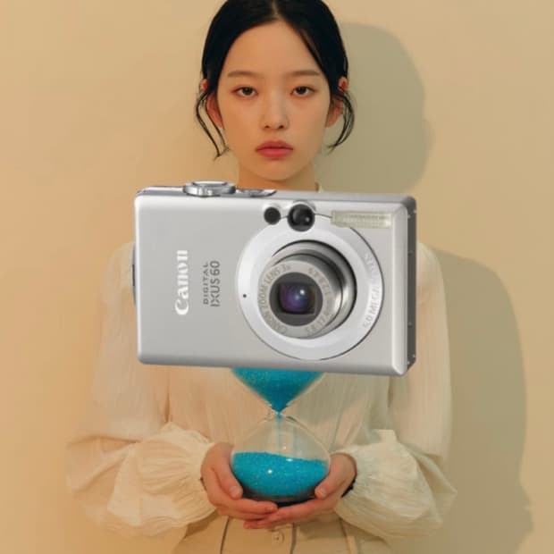 A급)캐논 익서스 60 CANON IXUS 60 빈티지 디지털카메라 디카
