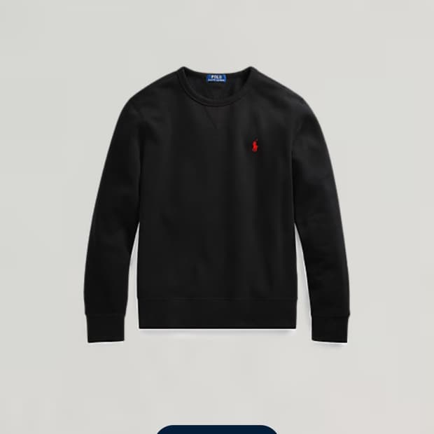 폴로 맨투맨 블랠 s