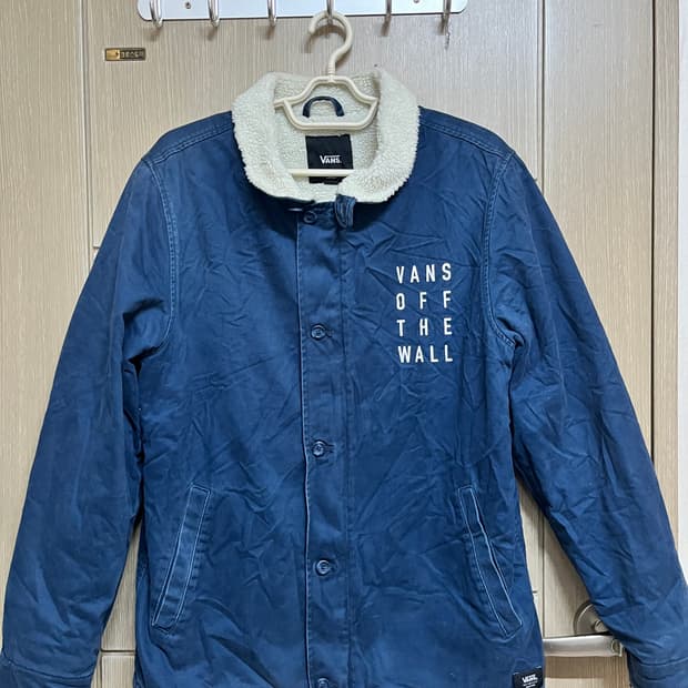 Vans 셰르파 코치 재킷 L 네이비