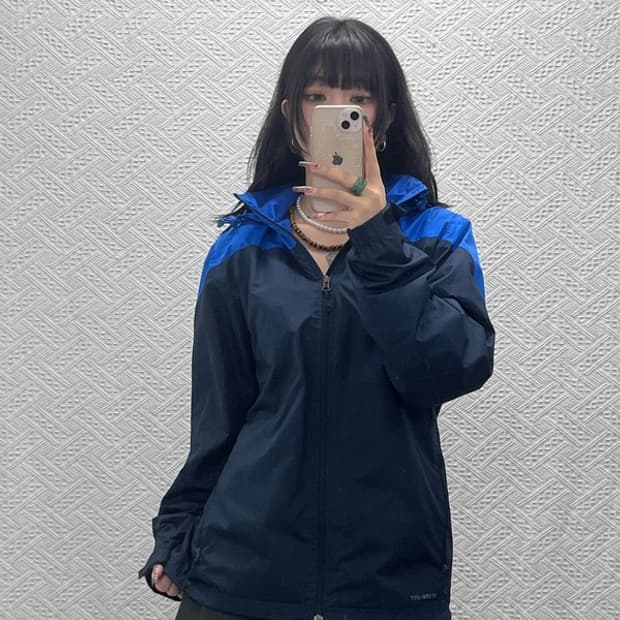 나이키 스톰핏 올드스쿨 레트로 배색 바람막이 자켓 M C11749