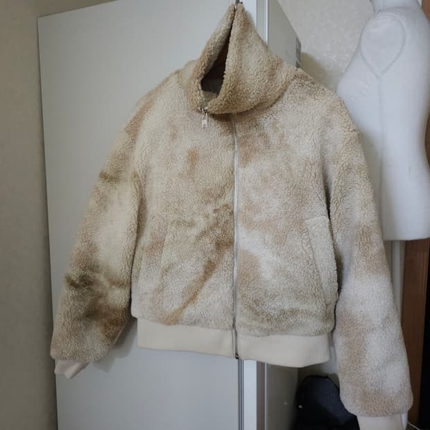 오디너리홀리데이 뽀글이 누빔점퍼