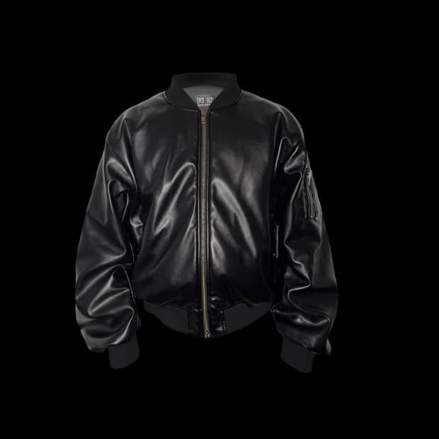 에모스탠스클럽 비건 레더 봄버