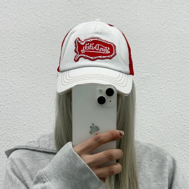 본더치 화이트배색 볼캡