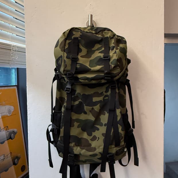 Bape x Porter 카모 백팩