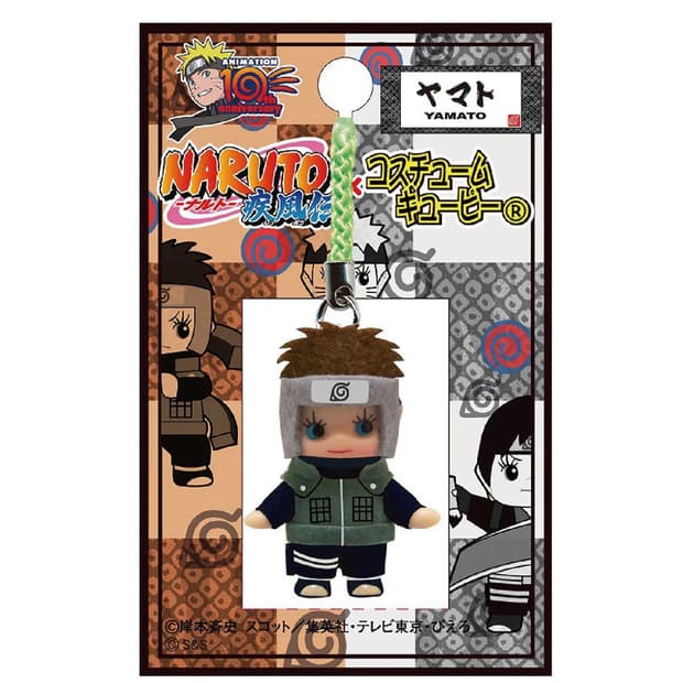 나루토 질풍전 야마토 코스튬 큐피 스트랩 10주년