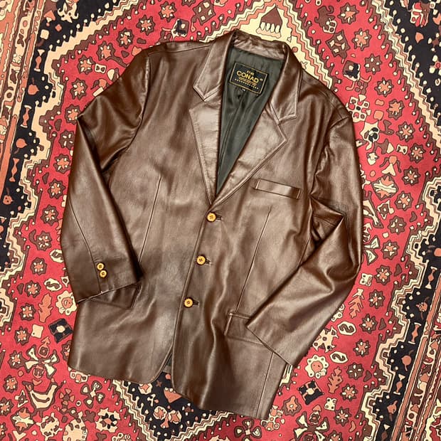 ( XL-2XL ) 가죽자켓 가죽마이 레더자켓 양가죽마이 블레이저 