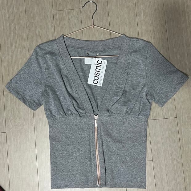 Cosmic shop 샵 코스믹 숏 슬리브 가디건