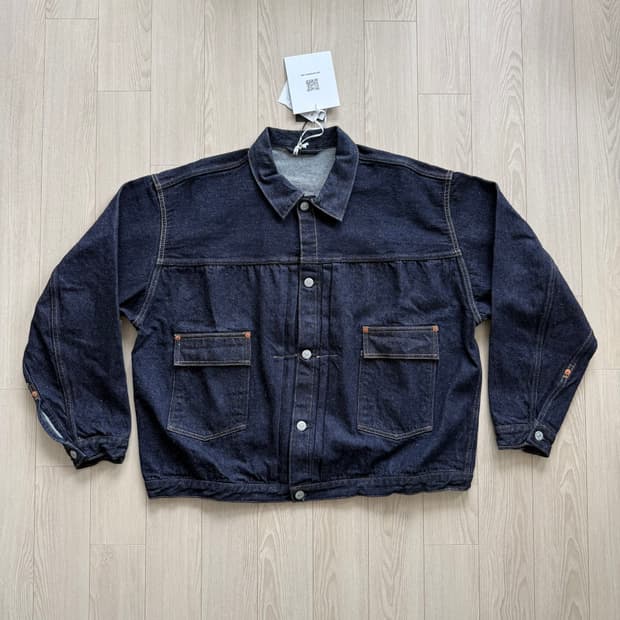 캡틴선샤인 데님 트러커 자켓 38