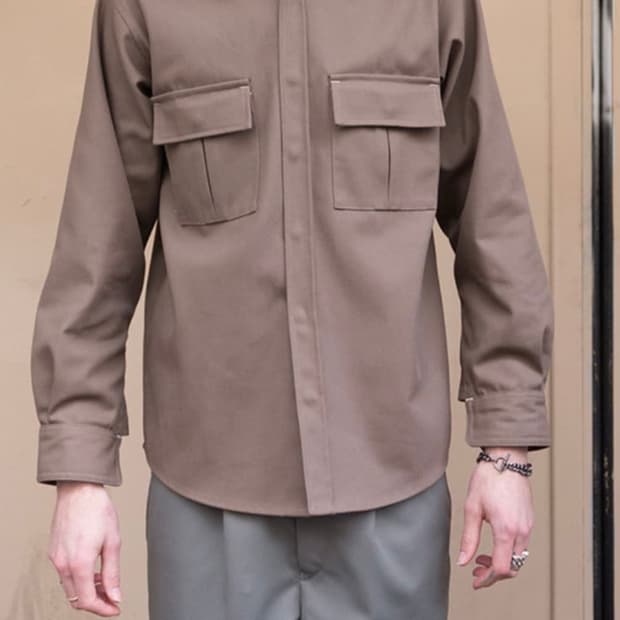 gr10k replicated klopman overshirt S사이즈
