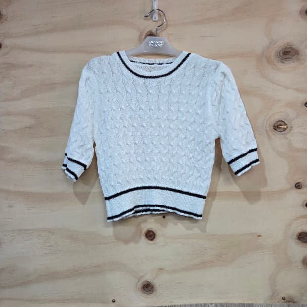359) 여성 반팔 니트티