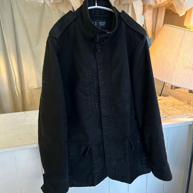 Armani jeans 미디코트