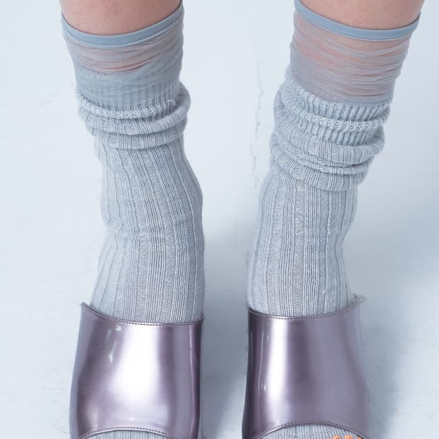 에나멜 슬리퍼 ENAMEL SLIPPERS IN LIGHT PURPLE