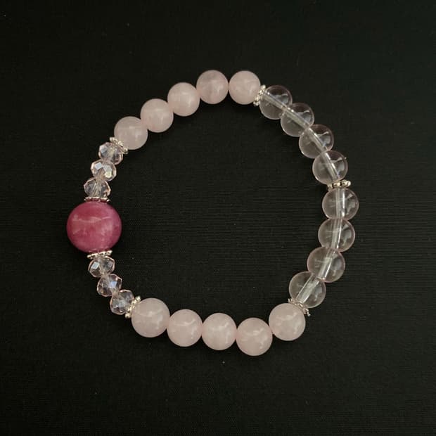 로즈 쿼츠 팔찌
