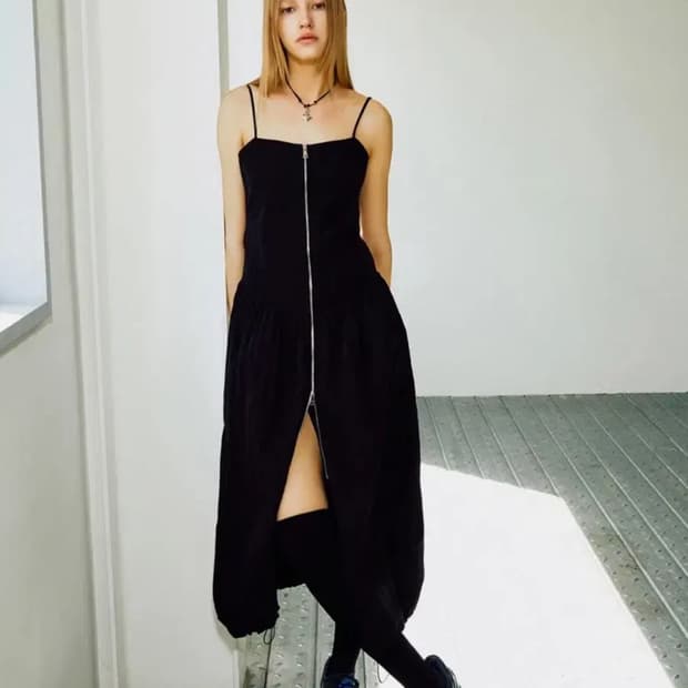 Lcdc Zip-Front Sleeveless Dress