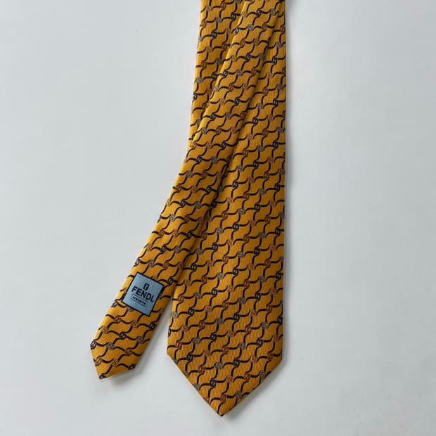 펜디(FENDI) 모노그램 명품 정품 넥타이