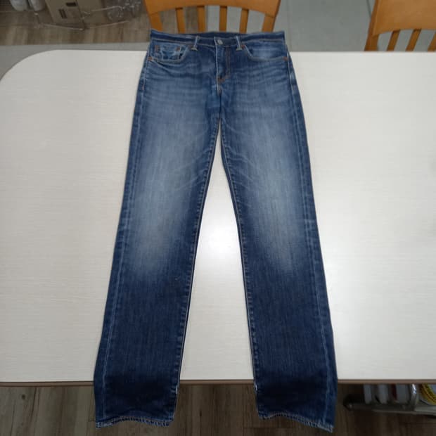 30 리바이스511 워싱 스판 슬림일자진 30-196