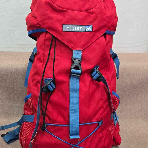 밀레 40리터 안나푸르나 60주년 기념 등산 배낭 (레드)