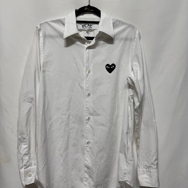 S 꼼데가르송 셔츠