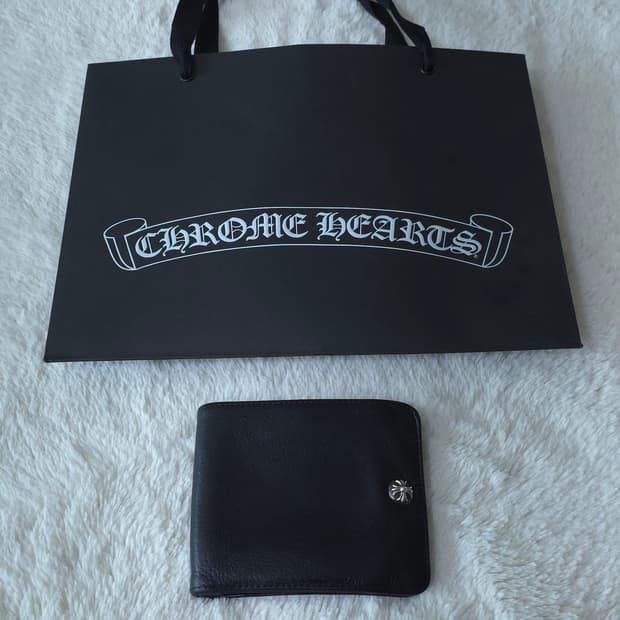 [OS] 크롬하츠 원스냅 크로스볼 반지갑 블랙