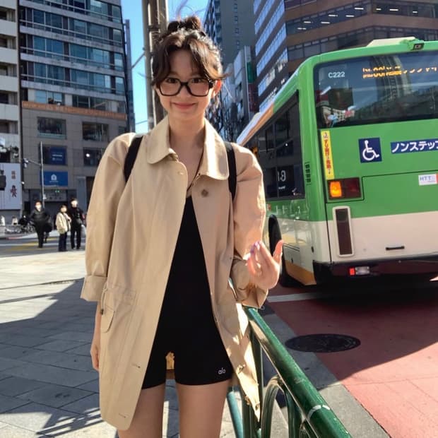 STU 봄자켓 베이지