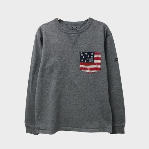 SCHOTT 긴팔 티셔츠 67856