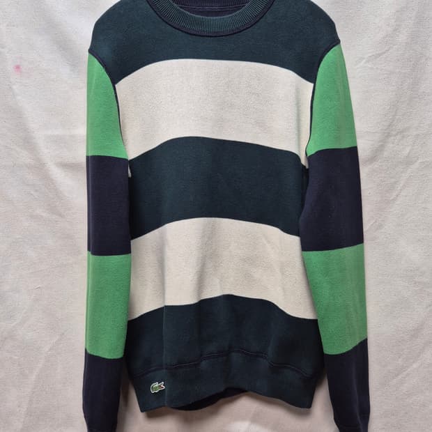 라코스테 리버시블 니트