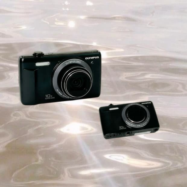 소프트포커스!) 올림푸스 d-750 / vr-340 빈티지 디카