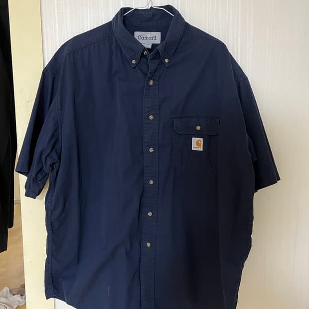 칼하트 반팔셔츠 네이비 L