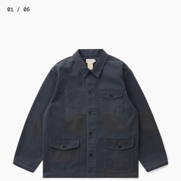 Khakis HBT Port Jacket Navy