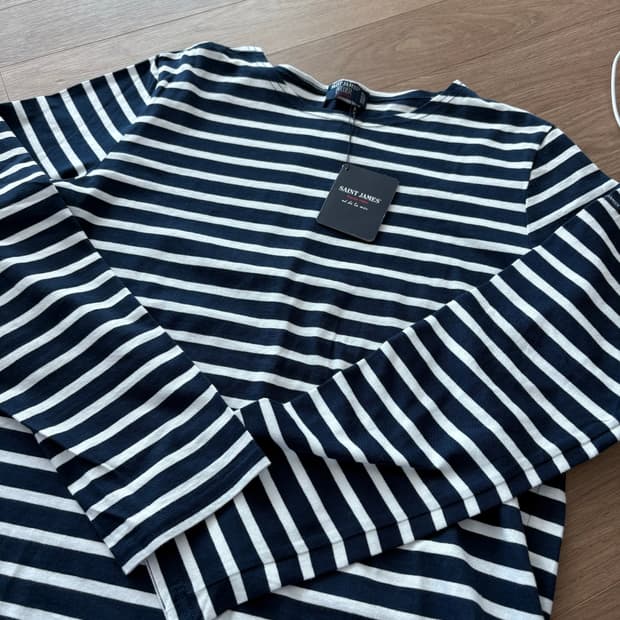 세인트제임스 네이비화이트 가라티롱L