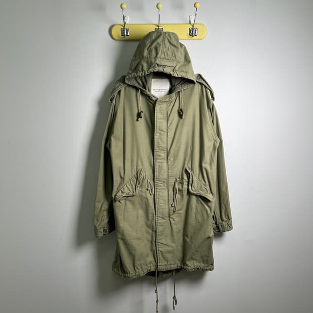 폴로 데님 앤 서플라이 랄프로렌 카키 M-51 피쉬테일 야상 파카 M