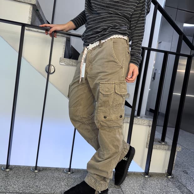 multi cargo porket pants