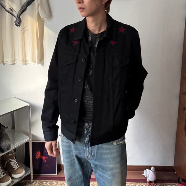 지방시 리카르도 티시 스타 데님 자켓
