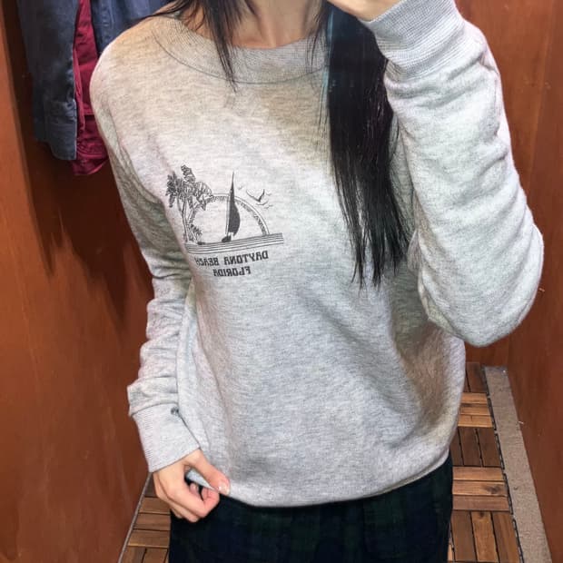 USA 아메리칸 빈티지 플로리다 롱슬리브