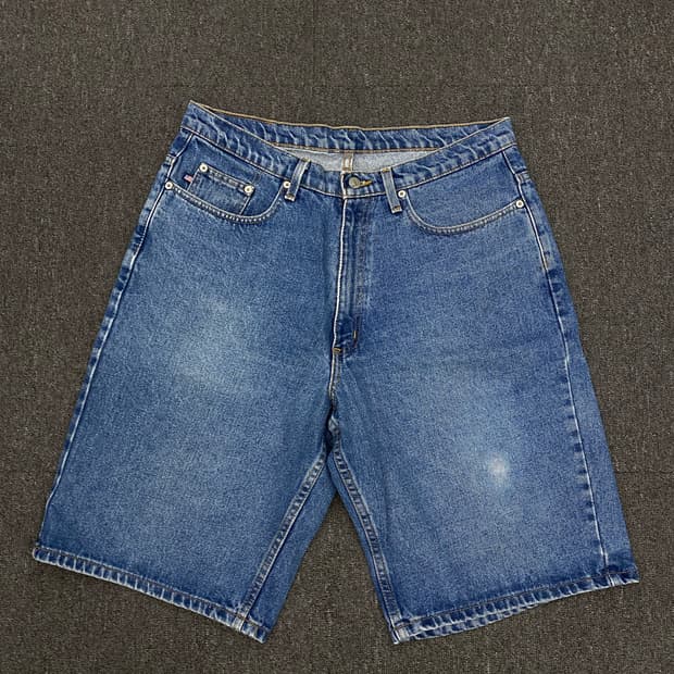 Polo jeans 폴로 진스 배너 데님 쇼츠