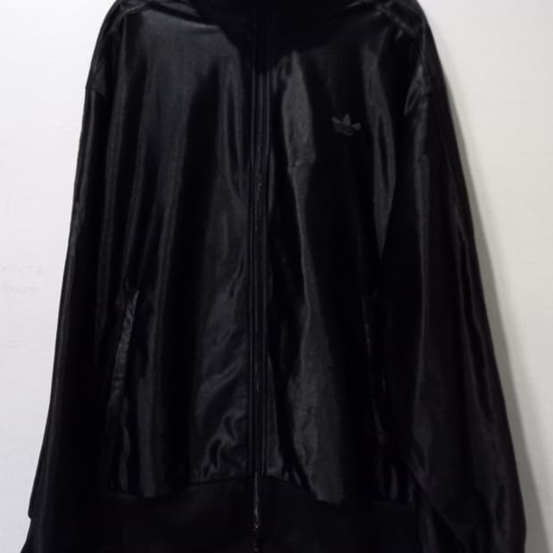 아디다스 희귀 블랙 q3 오버사이즈 트랙탑 저지 져지집업 100/L