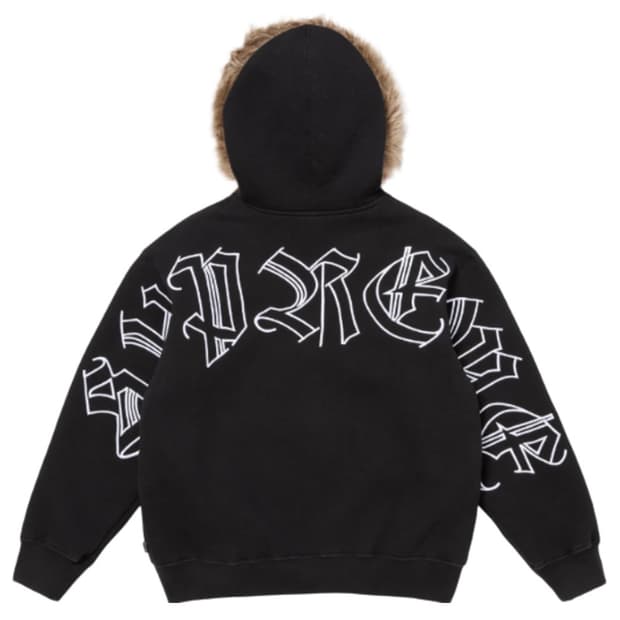 슈프림 포우 퍼 집업