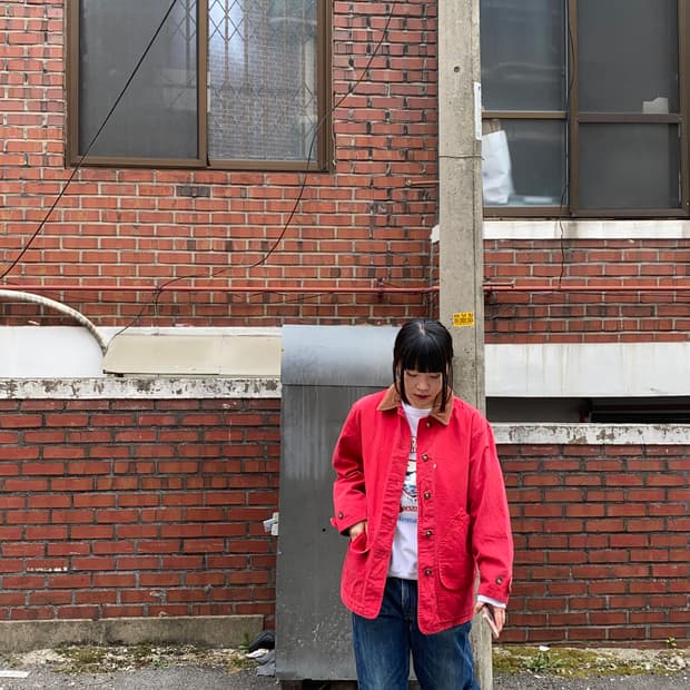 Lands' end 랜드엔즈 초어 워크 자켓