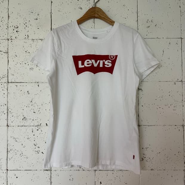 우먼L 리바이스 반팔티