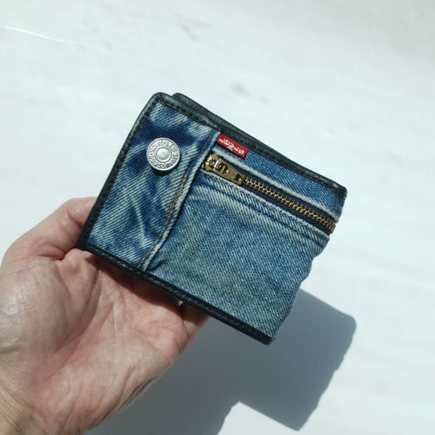 Levi's Remake Denim Wallet