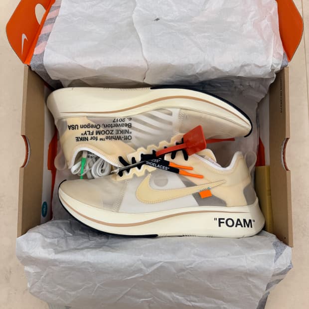 [290] 나이키 오프화이트 줌 플라이 sp 더 텐