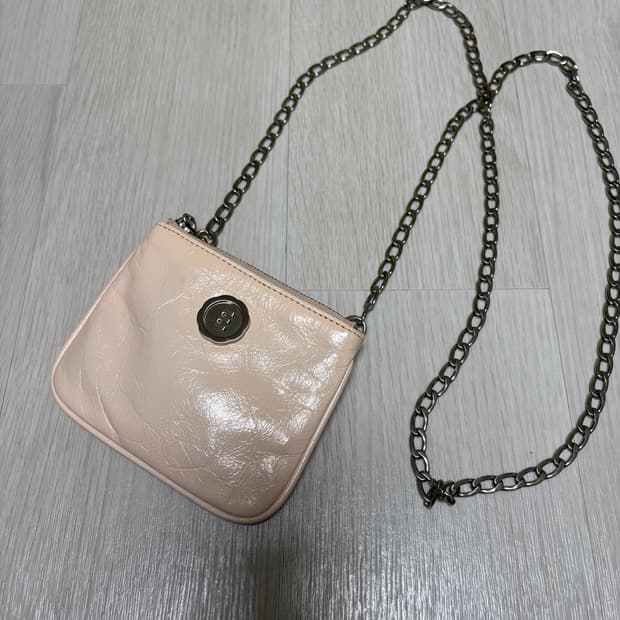 미닛뮤트 브렛 마이크로 미니체인백 솝핑크