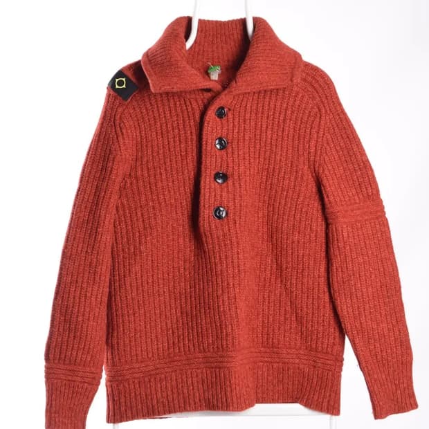 마시모 오스티 마스트럼 아카이브 견장 헤비 울니트