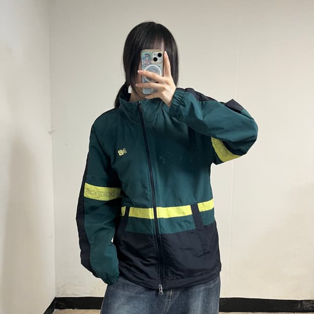 New Balance Green Windbreaker