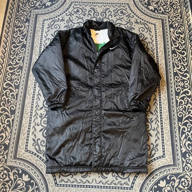 100 나이키 올드스쿨 빅로고 롱 패딩/W2352